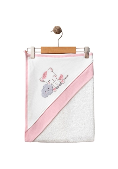 Ekebaby Lüx Bebek Havlusu 1432 80x 80 CM