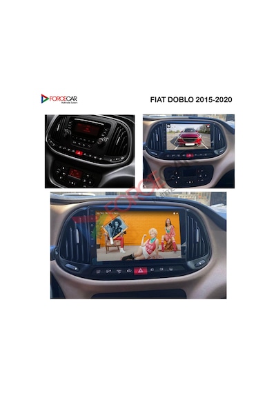 FİAT DOBLO 2015_2020 ANDROİD MULTİMEDYA 2_32 KABLOSUZ CARPLAY