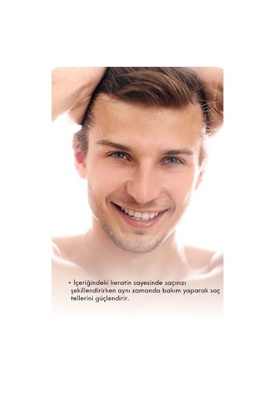 Saç Şekillendirici Wax Keratin Özlü 05 Parlak Ve Güçlü Tutuş 150 Ml