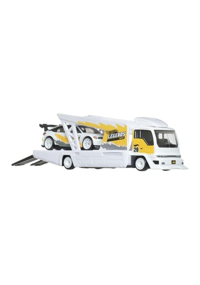 Hot Wheels Premium Legends Team Transport Honda Civic Type R Kousoku Hauler 2'li 1:64 Jmn15 Beyaz