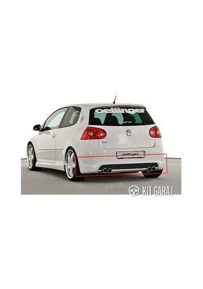 Kit Garaj Volkswagen Golf 5 Arka Ek Plastik Boyasız