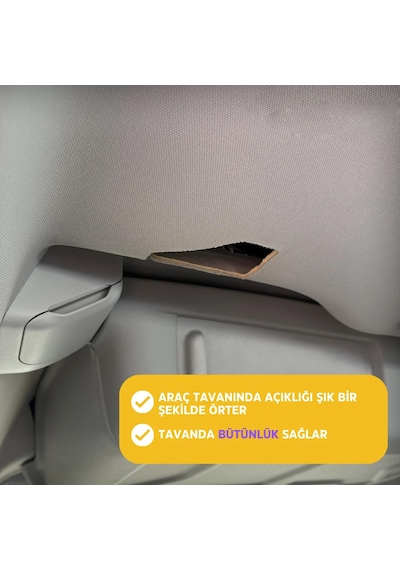 Citroen Berlingo Seperatör Demiri Döşeme Kapağı Cam Tavanlı Araç