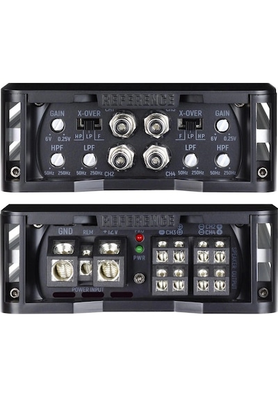 Qline 4 Kanal Amfi 4 X 400 Rms Ses Ve Bass Amfisi Qline Qd375.4s Oto Pro Anfi