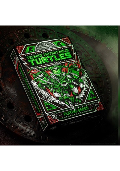 Theory11 Teenage Mutant Ninja Turtles Premium Oyun Kağıdı Limited Edition Koleksiyonluk İskambil Kartları