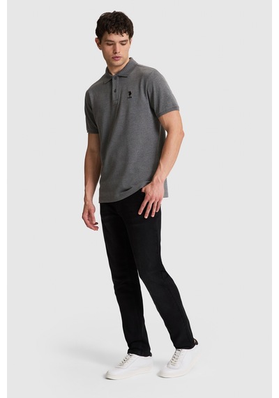 U.S. Polo Assn. U.s. Polo Assn. Erkek Antrasit Melanj Tişört Basic 50322314-vr081
