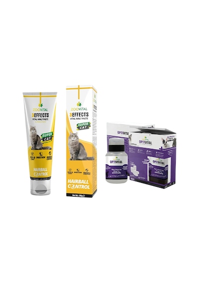 Hairball Malte Paste 100 Gr + Optivital Göz Temizleme Solüsyonu 150 Ml