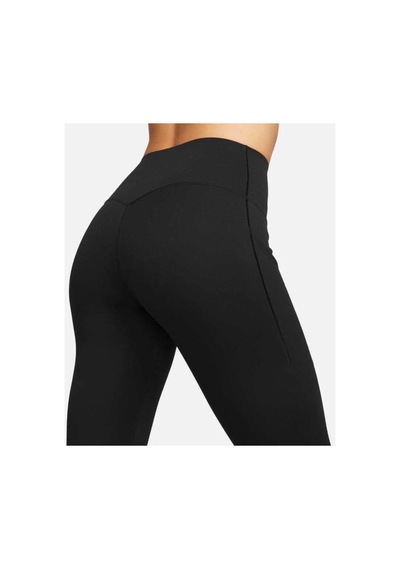 Nike Dri-fıt Universa Hr Tight Kadın Siyah Yüksek Belli Spor Tayt Dq5996-010 Siyah