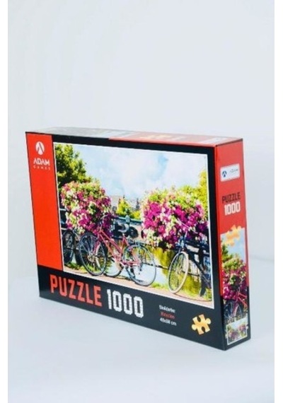 1000 Parça Puzzle Bisikletler Puzzle 1000'lik Puzzle 1000 Parça