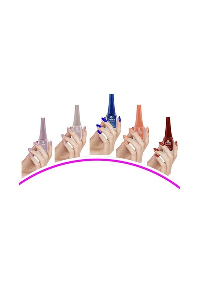 5 Adet Keratinli Besleyici Oje 14 Ml Set5 Diğer