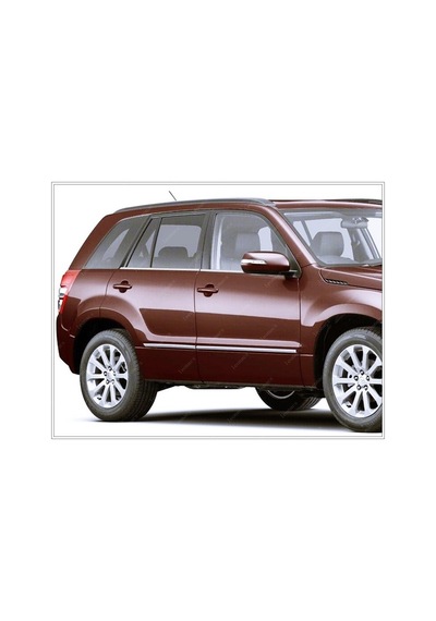 Suzuki Grand Vitara Krom Cam Çıtası 4 Parça 2005-2015 Arası