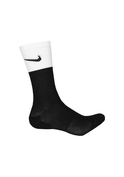 Nike Everyday Cushioned Crew Socks 6 Çift Siyah-gri-beyaz Çorap Renkli