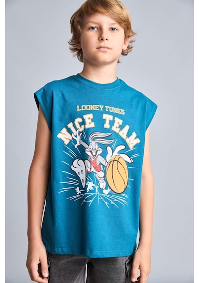 Defacto Looney Tunes Bisiklet Yaka Atlet Erkek Çocuk H8316a826hsbe843 Mavi-be843