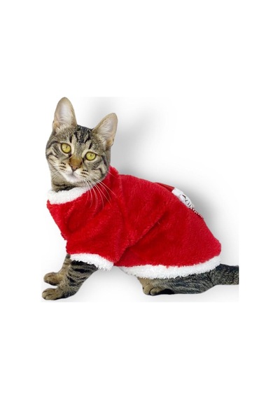 Cat SantaBow Yılbaşı Kedi Sweati