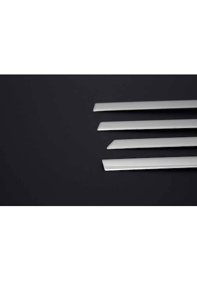 Renault Megane 4 Sedan Krom Cam Çıtası 6 Parça 2016-2020 Arası