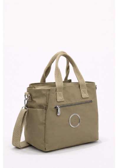 Louisiana Polo Bolsas Çapraz Askılı Kadın Çanta Bej 1101 Bej