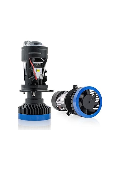 Femex Gt Nano Pro H4 Mercekli Şimşek Etkili Led Xenon 110W 22000 Lümen