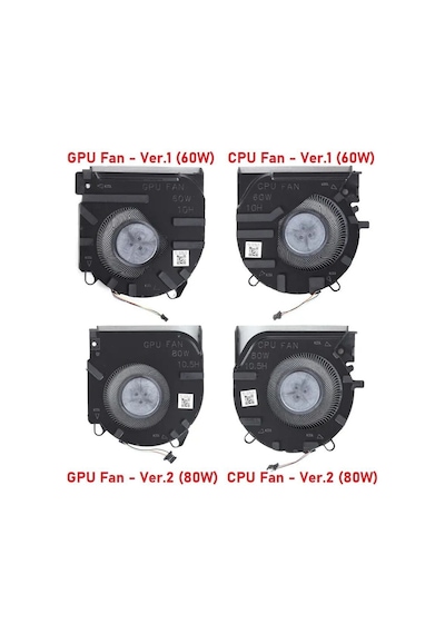 Hp Victus Gaming 16-d1048nt 68p33ea Cpu Fan V2 80w