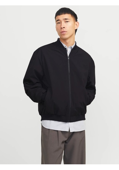 Jack & Jones Jack&jones Jjecharge Erkek Bomber Ceket 12268608 Siyah
