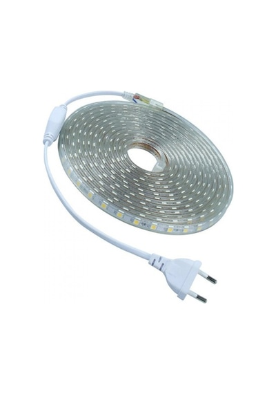 Hortum Tak Çalıştır Su Geçirmez Fişli 220 V Şerit Led Işık