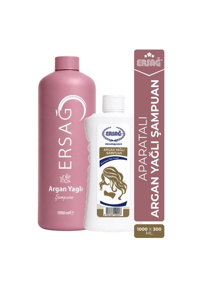 Ersağ Aparatlı Argan Yağlı Şampuan 1 L