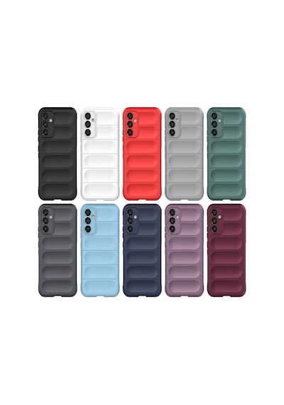 Herşeytrend Samsung Galaxy Uyumlu A05s Kılıf Optimum Silikon - Mor Çok Renkli Diğer