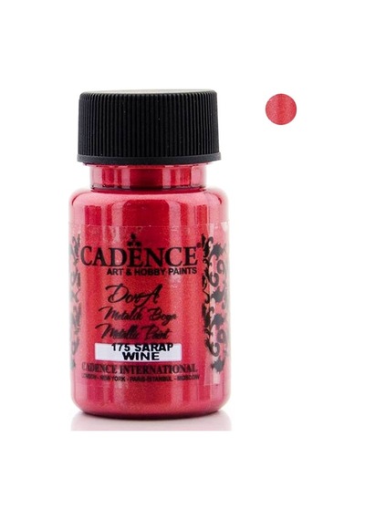 Cadence Dora Metalik Boya 50Ml 175 Şarap