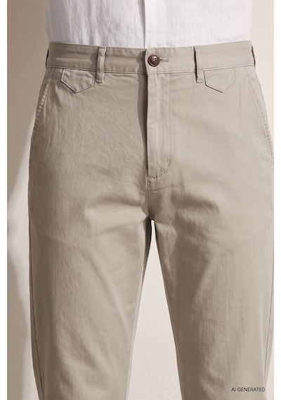 Twn Slim Fit Taş Armürlü Chino Pantolon 7ecc3s208232m S03