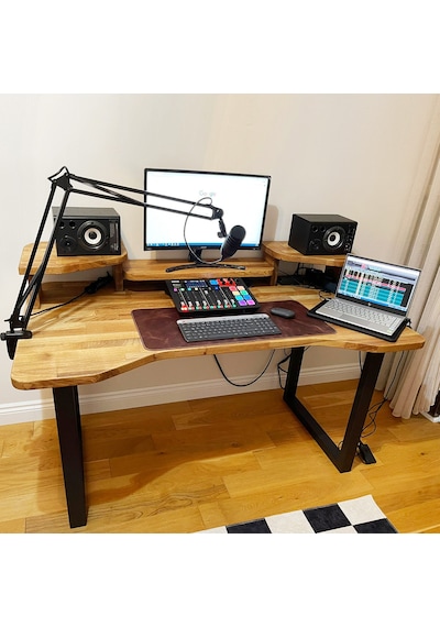 Eco Desk Stüdyo Masası Ekodesk -146 Cm Çekmeceli