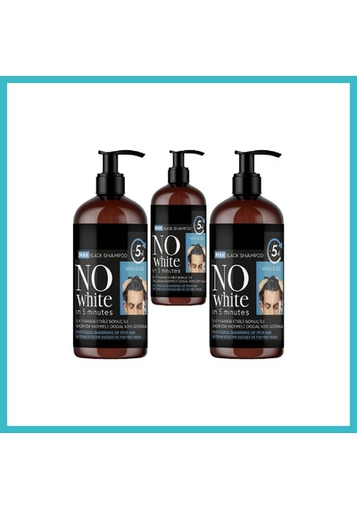 Bezos Nowhite Erkek Saç Şampuanı 250 Ml 3 Adet Dfnbez