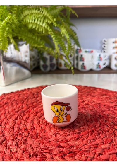 5 Parça Tweety Model Çocuk Bebek Yemek Takımı Beslenme Seti Çok Renkli