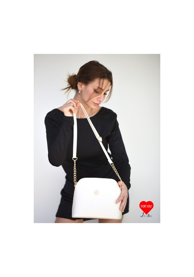 Jara Bag Jara Wunjo Kadın Orijinal Çapraz Ayarlanabilir Askılı Kol Ve Omuz Çantası Bej Orta Boy Jara12-2 Açık Vizon