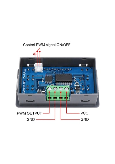 Zk-pp1k Çift Modlu Lcd Pwm Sinyal Jeneratörü 1hz-150khz Pwm Ve Pulse Darbe Modu