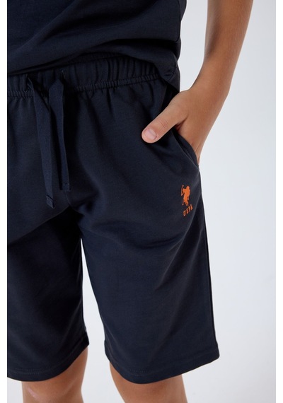 U.s. Polo Assn. Erkek Çocuk Lacivert Bermuda Takım 5274-49816 Lacivert