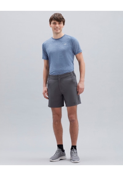 Skechers M Micro Collection 7 Inch Walk Short Erkek Gri Deniz Şortu S211710-003 Gri