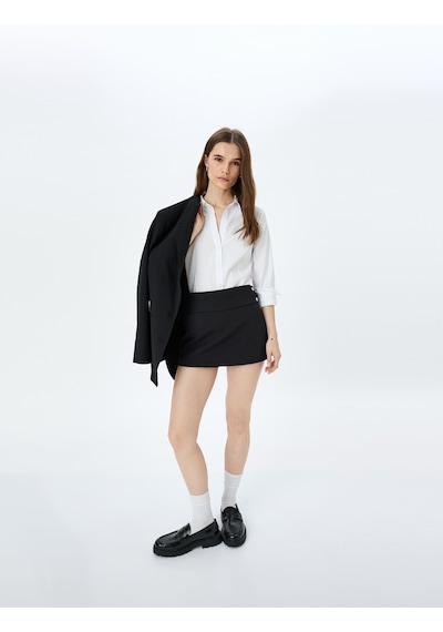 Koton Klasik Yaka Uzun Kollu Slim Fit Gömlek Beyaz 5sak60046uw Beyaz