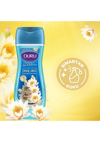 Duru Lux Perfumes Lotus Çiçeği Duş Jeli 4x450 Ml Diğer