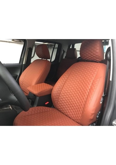 Volkswagen Amarok 2016 Model Araca Özel Deri Koltuk Kılıfı