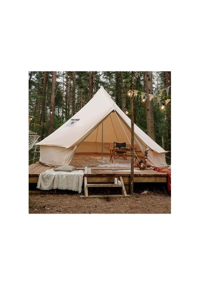 Büyük Glamping Kamp Çadırı - Kalın Kumaş - 4 Mevsim - 14 Kişilik Diğer