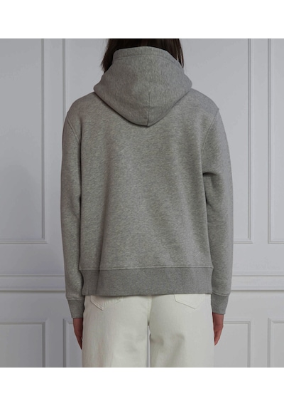 Tommy Hilfiger Newyork Bayan Kapşonlu Sweatshirt Koyu Gri