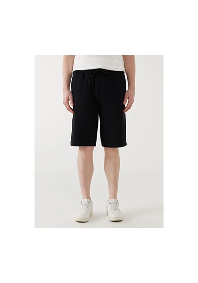 Lc Waikiki Xsıde Rahat Kalıp Erkek Bermuda Şort New Black
