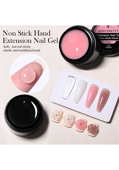 Born Pretty Non Stick Extension Gel Milky White Nsg-02 56021