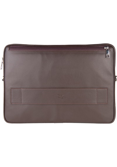 2k S.deri Laptop Çantası,tablet Çantası,14'' İnç,vegan,omuz Ve Valiz Askılı,aksesuar Ve Evrak Cepli,25.5 36 2 Cm.,kahverengi Omuz Çantası