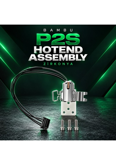 Bambu Lab P2s Hotend Isıtıcı Düzenek - Zirkonya