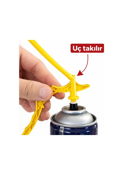 Thermo Acoustic Sprey Poliüretan Köpük 800 Ml Isı Ve Ses Yalıtım 15 M2