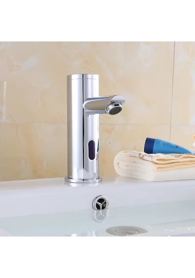 Sıcak Soğuk Fotoselli Sensörlü Lavabo Bataryası