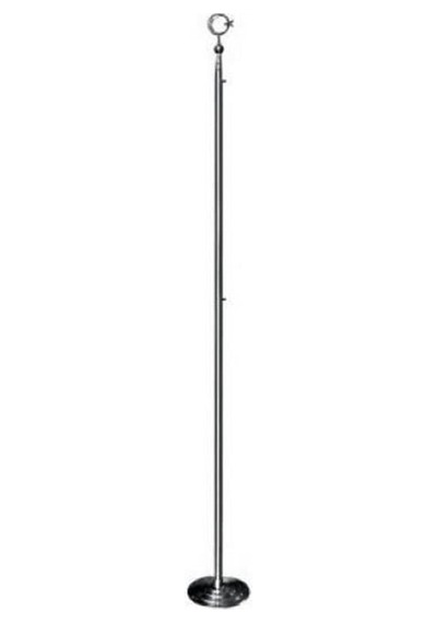 Buket Bkt-204 Krom Makam Bayrak Direği