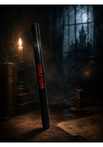 Harry Potter Temalı Çakmak Siyah