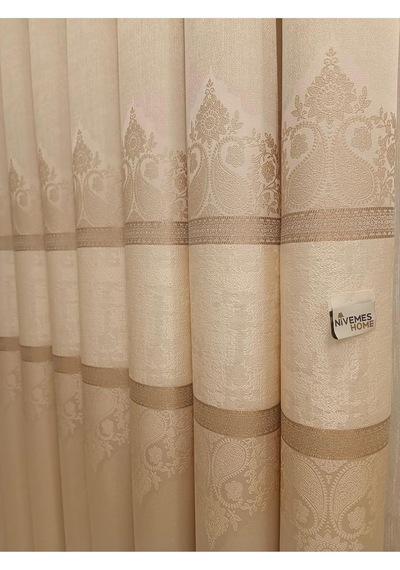 Lavinya Vizon V-115 Viyana 1/3 Sık Pile Fon Perde Apm Cok Renkli