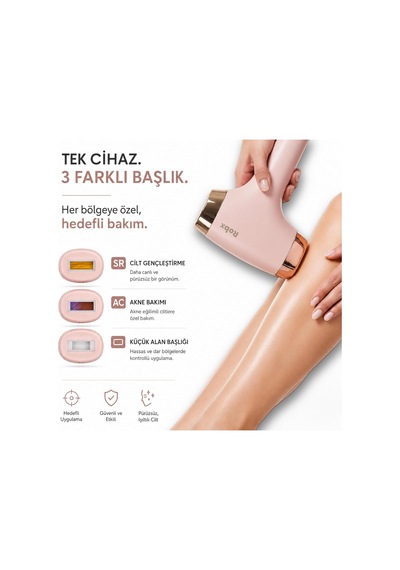 Ipl Epilasyon Cihazı, 3'ü 1 Arada, 9 Kademe Enerji