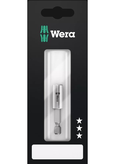 Wera 899/4/1 S Üniversal Bits Tutucu, Güçlü Çıtçıt Halkalı, 1/4" X 50 Mm